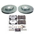 thumbnail image 3 of PowerStop Front Z26 Street Warrior Carbon-Fiber Ceramic Brake Pad and Drilled and Slotted Rotor Kit Fits: SUBARU Select Models K4549-26, 3 of 9