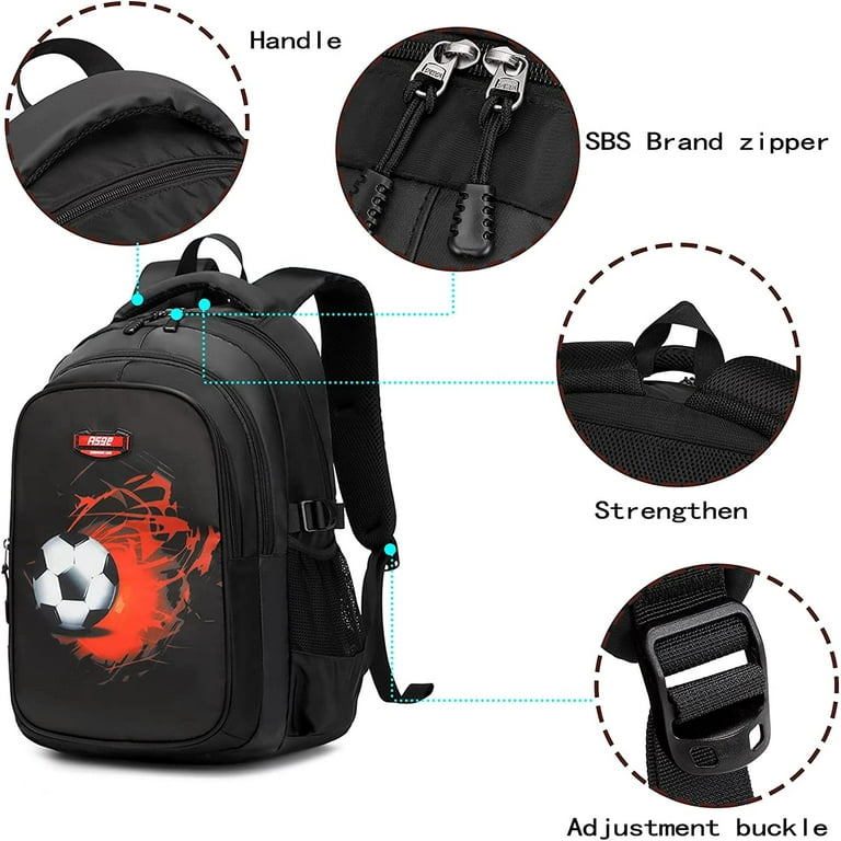 Asge boys backpack for kids Luminous camo School Bags for girls Bookbag and  Sling Bag Set 