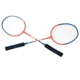 thumbnail image 4 of Badminton Racket Set, One Piece Badminton Racquets Reasonable Racket  T Joint Low Wind Resistance Cone Cover  For Outdoor For Beginner, 4 of 8