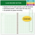 thumbnail image 3 of Elan Publishing Company Hardcover Combination Plan and Record Book: One efficient 8.5" x 11" Book for Lesson Plans and Grades Combines W101 and R1010 with Bonus Clip-in Bookmark (Rainbow Gold Marble), 3 of 8