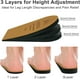 thumbnail image 2 of Plantillas ajustables para aumentar la altura de Heel Lift SIIHEA de 0.71 pulgadas, 2 of 6