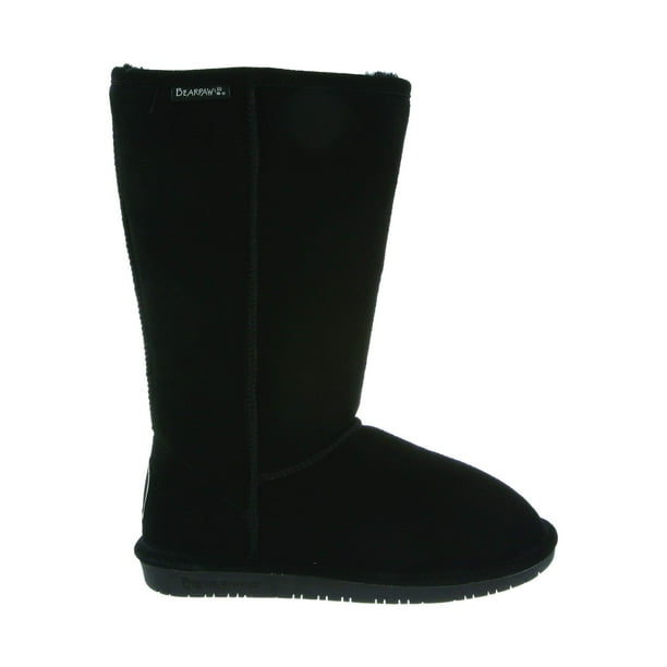BEARPAW Women s Emma Tall Winter Boot Black 11 M US Walmart