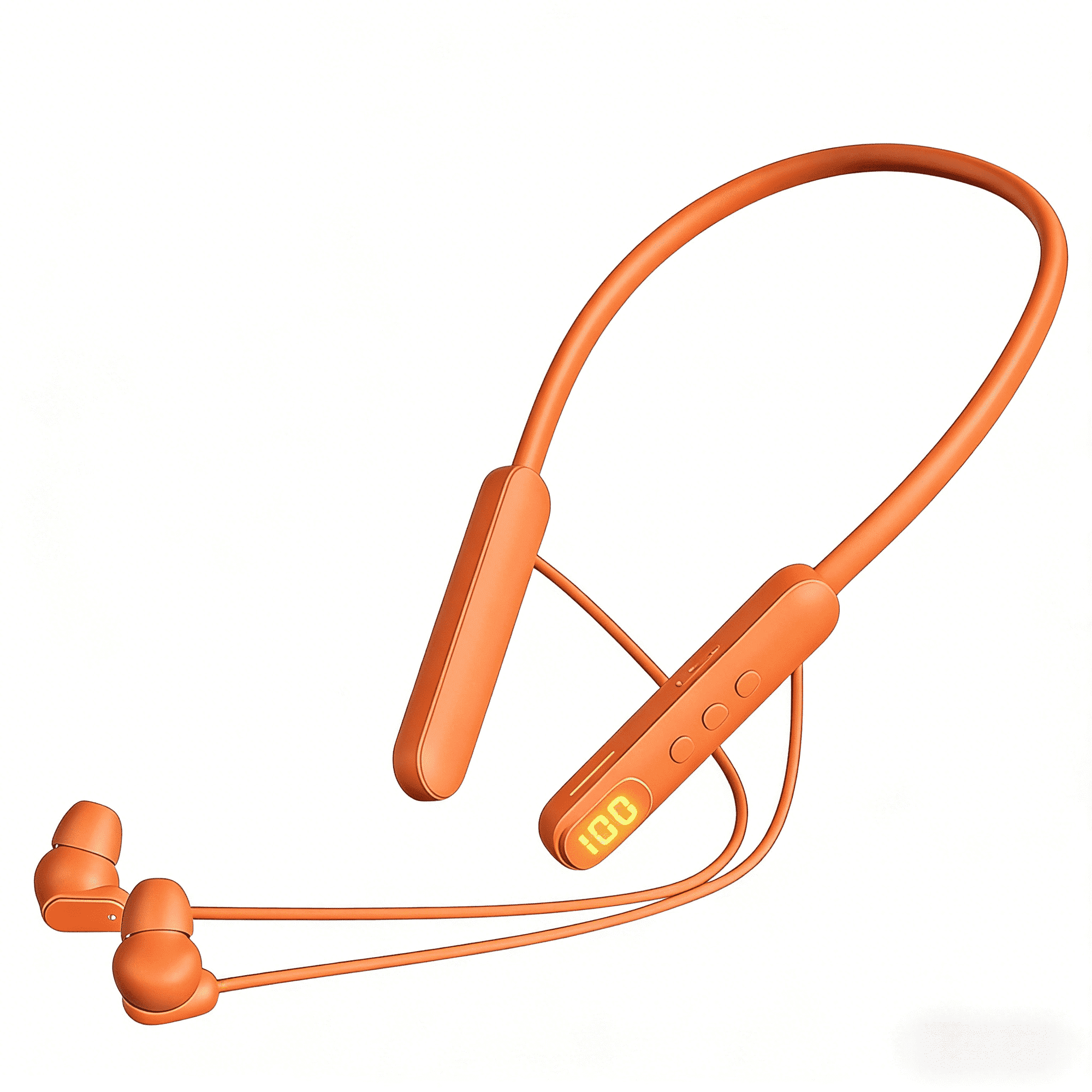 Wireless Neckband Headphones with Battery Average Life 48 hours -Good for Amazon Worker