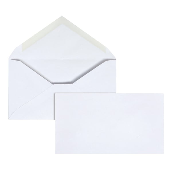 Office Depot AllPurpose Envelopes, 6 3/4 (3 5/8in. x 6 1/2in.), White
