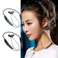 thumbnail image 1 of Xihbxyly Venta de Palets Auriculares Bluetooth para Cuello Auriculares Deportivos con Sonido Estéreo Envolvente En La Oreja, 1 of 5