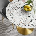 thumbnail image 6 of Lippa 36" Round Terrazzo Dining Table, 6 of 6