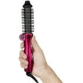 thumbnail image 1 of Mini Electric Curling Brush With Travel Bag, Ion Technology, Professional Tourmaline Ceramic Curling Iron, Dual Voltage, Suitable Compatible With Shor, 1 of 4