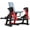 Independent Leg Machine, variant on U-MAX Adjustable Weight Bench for Home Gym, 1300 lbs Capacity – Incline, Decline & Flat Positions, Foldable Exercise Bench with Wheels for Easy Mobility – Bench Press & Strength Training