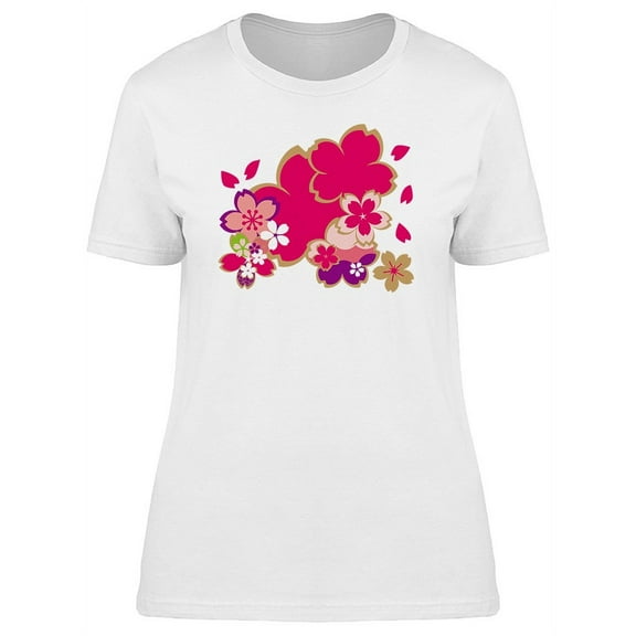 Cherry Blossoms Of Japan Tee Women's -Image by Shutterstock