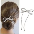 thumbnail image 5 of Bug Hair Pins Temperament Elegant Hairpin Bridal Crystal Hairpin Comb For Women, 5 of 5