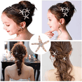 thumbnail image 4 of 3pcs Cadeau Starfish Strass Cheveux Clips Sirène Accessoire de Cheveux, 4 of 4
