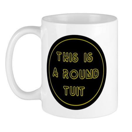 

CafePress - Round Tuit Mug - Ceramic Coffee Tea Novelty Mug Cup 11 oz