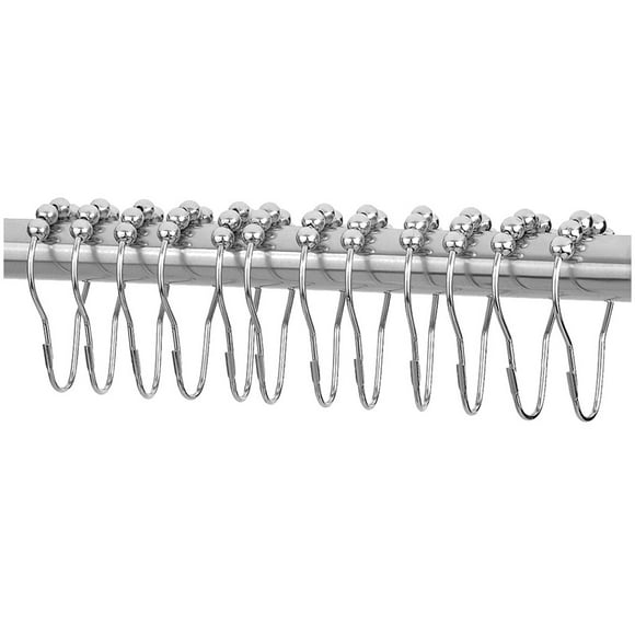 Stand Up Shower Curtains Shower Hooks for Shower Curtain Shower Curtain with Liner and Hooks Shower Curtain Hooks Rings Rust- Shower Curtain Rings Hooks 24/36/48Pcs Curtain Hooks for Curtain Rod