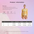 thumbnail image 6 of iiniim Women's Sequins Lyrical Latin Dance Dress Mesh Leotard Tassel Ballroom Salsa Party Costume Light Blue 16, 6 of 6