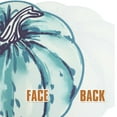 thumbnail image 5 of OVZME 4PCS Fall Placemats, Autumn Printed Pumpkin Place Mats for Kitchen Dining Table, Thanksgiving Harvest Halloween Holiday Decor Placemat, Water-Proof, Each 13" x 15", Dark Blue, 5 of 6