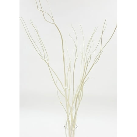 GreenFloralCrafts Decorative Branches 3-4ft Tall Mitsumata & Hanging Crystal Wedding Centerpiece Kit (Assembly required, Vase Not