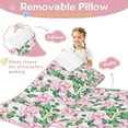 thumbnail image 3 of Pioneer Flower Floral Print Pattern Toddler Nap Mats for Kids Preschool,Sleeping Mat Bag or Kids,Toddler Sleeping Bag,Toddler Nap Mat or Daycare, 3 of 6