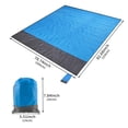 thumbnail image 4 of Manta de playa impermeable Eigraketly colchoneta de Picnic portátil para exteriores 140x200cm, 4 of 6