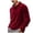 RD1, variant on SUYIDA Men's Turtleneck Thermal Top, Long Sleeve Velvet Crewneck Tee, Breathable Warm Comfortable Fashion Shirt
