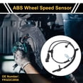 thumbnail image 2 of Sensor de Velocidad de Rueda ABS Unique Bargains Sensor ABS Sistema de Frenado Antibloqueo No.FR3Z2C205A para Ford Mustang 2015-2019 1 Pc Frontal Izquierdo, 2 of 6