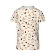 thumbnail image 4 of Wukai Milk Tea Youth Unisex Short Sleeve T-Shirt for Boys, Girls, Teens, and Kids-Large, 4 of 7