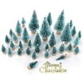 thumbnail image 2 of 43PCS Artificial Mini Christmas Trees Winter Snow Ornaments Tabletop Trees for Home Party Decoration;43PCS Artificial Mini Christmas Trees Winter Snow Ornaments, 2 of 5