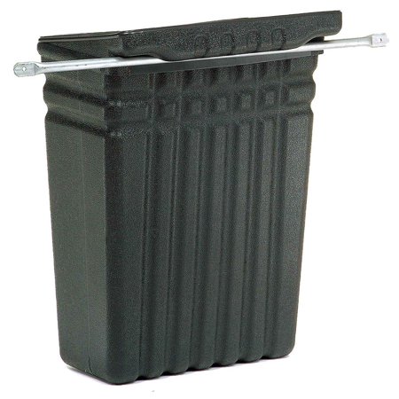 UPC 707022000093 product image for Waste Container with Mount Bar, Plastic, 14 x 10 x 19, Lot of 1 | upcitemdb.com