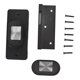 thumbnail image 2 of Cerradura de puerta de seguridad Jadeshay Cerradura corrediza interior Acero inoxidable Gris, 2 of 8