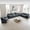 Gray, variant on 3 Piece Comfortable Oversized Sectional Sofa Set Living Room Set (Beige)