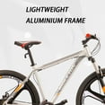 thumbnail image 5 of Eurobike Aluminum Mountain Bike 21 Speed 29 inch Bicycle for Men or Women Adults Silver, 5 of 7