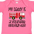 thumbnail image 4 of Inktastic Volunteer Firefighter Daddy Boys or Girls Baby Bodysuit, 4 of 5