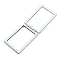 thumbnail image 4 of Unique Bargains 1pc Rectangle Makeup Mirror for Personal Grooming and Travel Green, 4 of 5