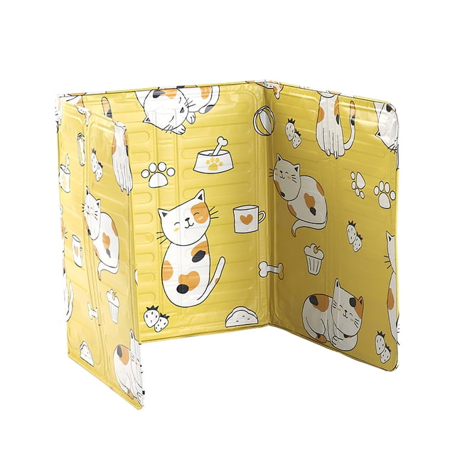 Escudo De Cocina A Prueba De Salpicaduras Aislamiento Térmico Deflector De Cocina Tablero Aislado Con Papel De Aluminio Pantalla De Protección Plegable A Prueba De Aceite Con Patrones matsuzay HA027925-02