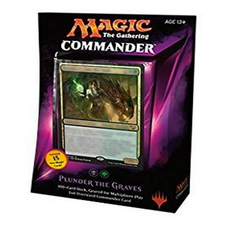 Magic The Gathering: 2015 Commander Plunder the Graves Black Green (Best Black Green Commander)