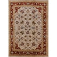 thumbnail image 1 of Ahgly Company Indoor Rectangle Mid-Century Modern Mahogany Brown Oriental Area Rugs, 8' x 12', 1 of 6