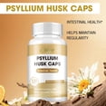 thumbnail image 2 of Psyllium Husk Caps - Soluble Fiber Supplement - Cleanses The Intestines, Improves Digestion, and Promotes Regular Bowel Movements - 120 Count, 2 of 5