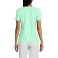 thumbnail image 2 of Lands' End Women's Relaxed Supima Cotton T-Shirt, 2 of 3
