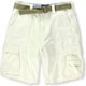thumbnail image 1 of American Rag Mens Edv Belted Casual Cargo Shorts, Blanco, 33 American Rag Carga, 1 of 1