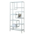 thumbnail image 2 of 72" Metal and Tempered Glass Bookcase, 2 of 4