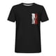 thumbnail image 4 of Tops para hombre, blusas y camisas de cuello redondo y manga corta para hombre, blusas casuales de cuello redondo con estampado de moda para hombre, blusas de cuello redondo y manga corta, camisas par, 4 of 5