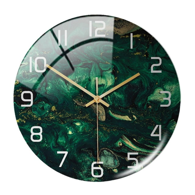 Reloj de Pared Zulema Decorativo Marmoleado 30 cm Color