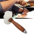 thumbnail image 3 of Martillo De Nailon Para Cuero, Mazo Para Tallar Con De Madera En Forma De T, 3 of 7