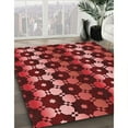 thumbnail image 2 of Ahgly Company Indoor Square Patterned Valentine Red Area Rugs, 7' Square, 2 of 6