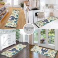 thumbnail image 6 of Yayeee Runner Rug for Bedroom 2'x6' Machine Washable Hallway Non Slip Mat, Green Animals Pattern, 6 of 8