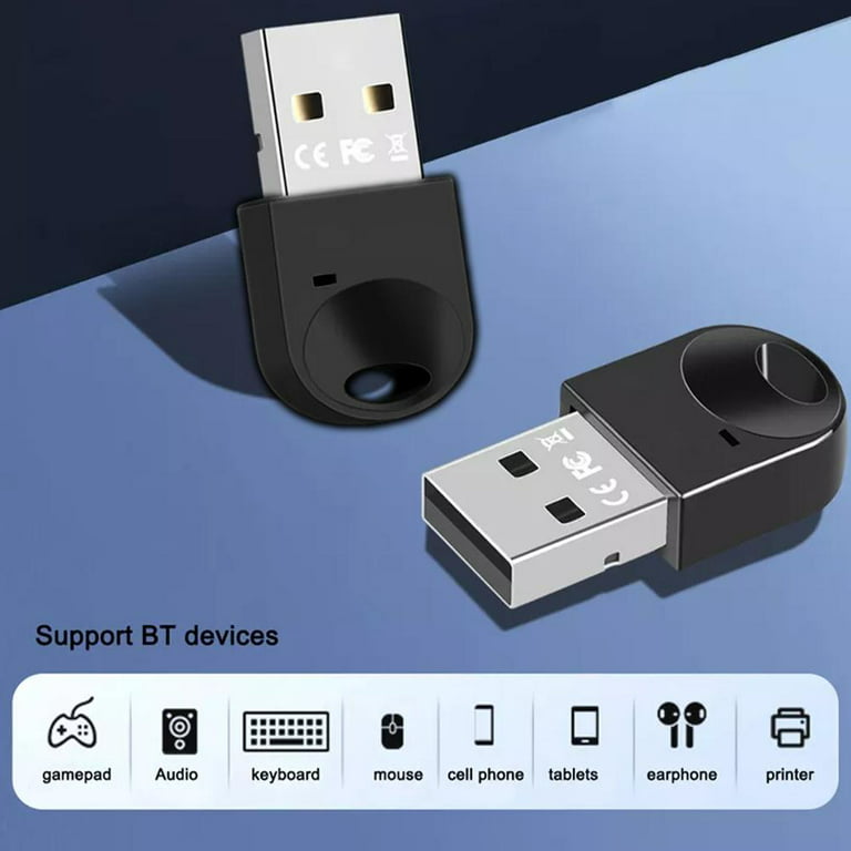 USB Bluetooth 5.3 Wireless Audio Music Adapter Dongle Receiver GXXPA L3X2