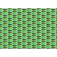 thumbnail image 1 of Ahgly Company Machine Washable Indoor Rectangle Transitional Jade Green Area Rugs, 4' x 6', 1 of 7