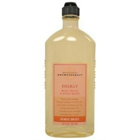 Bath Body Works Aromatherapy Orange Ginger Energizing Body Wash And Foam Bath 10 Oz