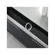 thumbnail image 5 of 28 Inches Linear Shower Drain with Removable Quadrato Pattern Grate, 304 Stainless Shower Drain Included Hair Strainer and Leveling Feet, 5 of 5