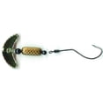 thumbnail image 2 of (2 pack) Mack's Lure Smile Blade Spindrift Walleye Gold Mirror Black Scale 1, 2 of 3