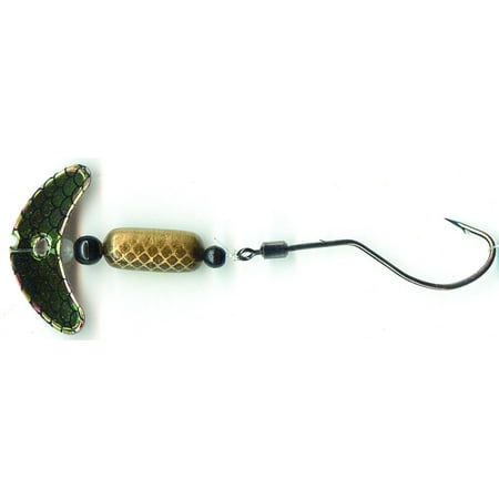 Mack s Lure Smile Blade Spindrift Walleye 1 Gold Mirror Black Scale/Gold Black Scale Spinnerbaits